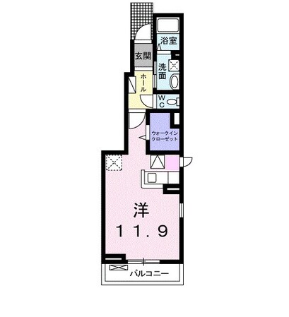 シンフォニーの物件間取画像